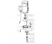 Lutz 0301-483 Drum Pump Motor