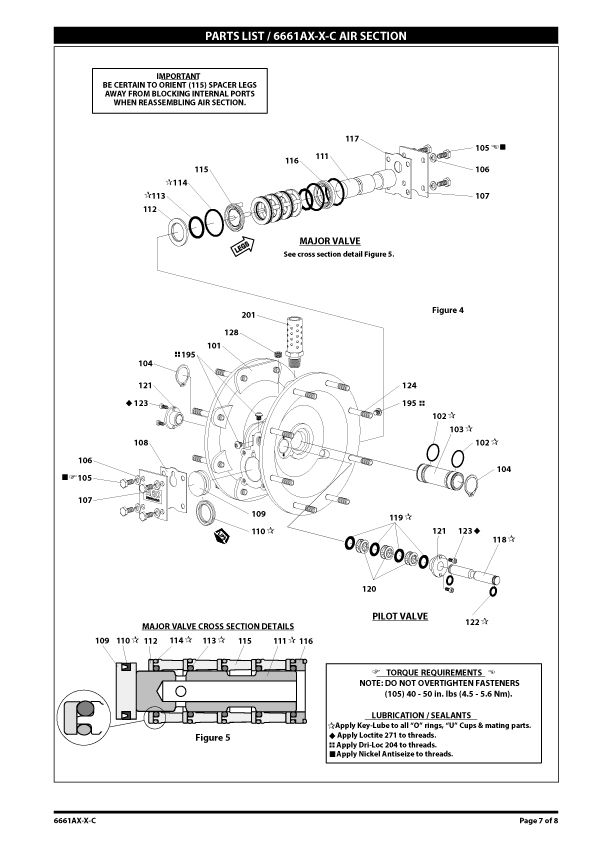 New Pump Repair Kit 637161-44-C Fluid section service kit for 6661AF-344-C 