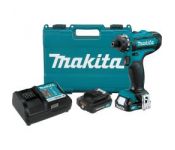 Makita FD06R1 12V max CXT Li-Ion Cordless 1/4" Hex Driver-Drill Kit