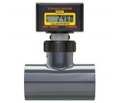 Blue White RT-100AT-GPM1 Digital Paddlewheel Flowmeter | F-1000